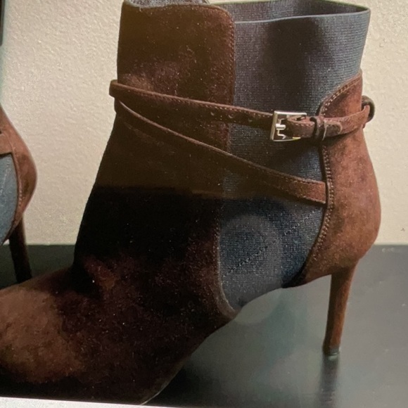 Prada Brown Suede ankle boots - Picture 7 of 7